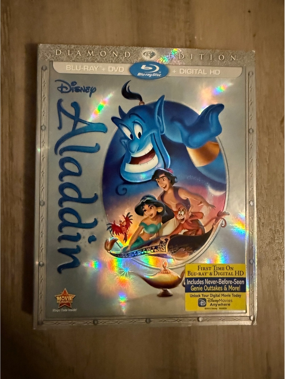 Aladdin Diamond Edition Blu-ray + DVD + Digital HD